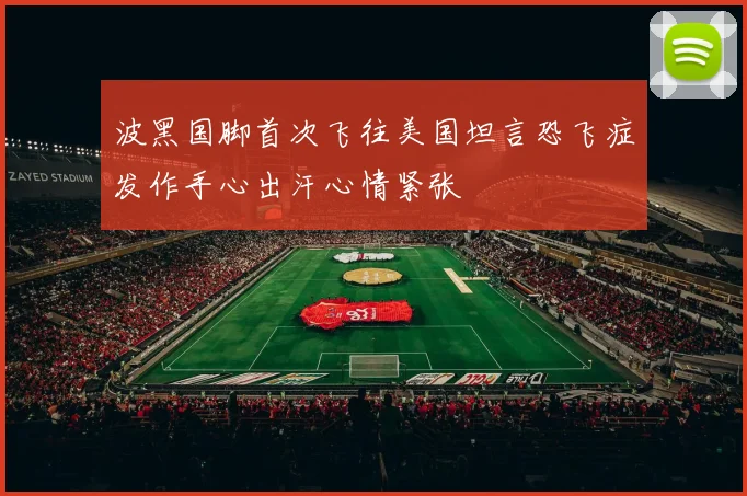 波黑国脚首次飞往美国坦言恐飞症发作手心出汗心情紧张